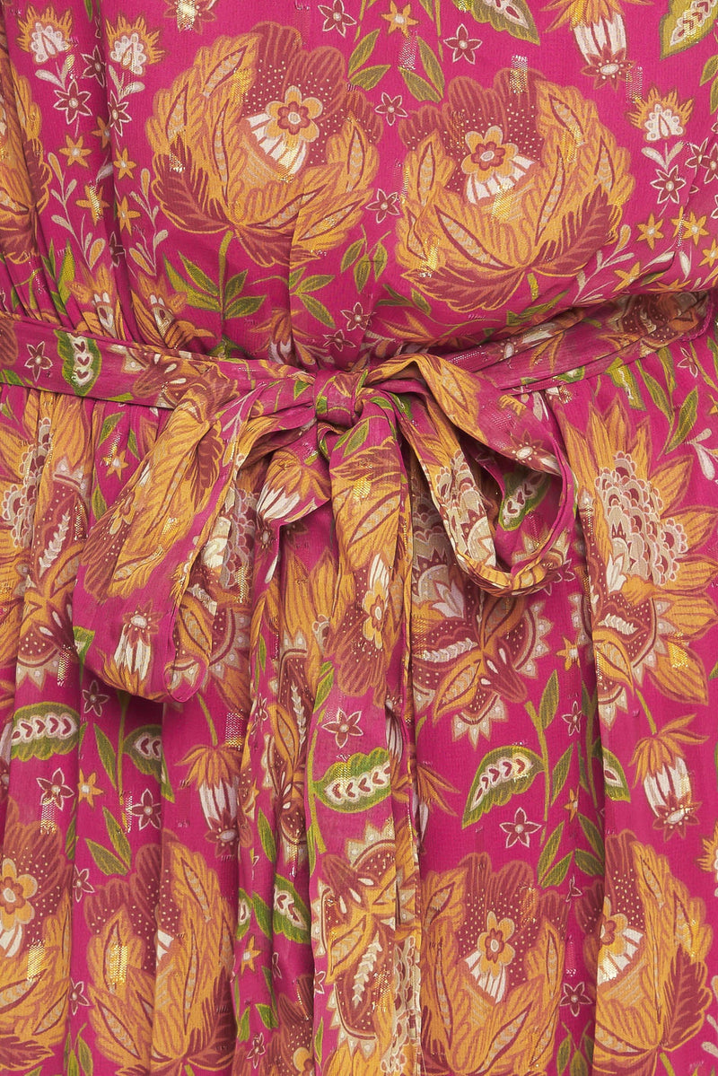 YOU ENCHANT ME WOVEN MAXI DRESS