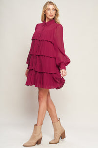 AN ABSOLUTE TREASURE WOVEN MINI DRESS