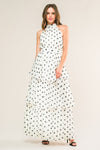 ALONG THE SHORELINE WOVEN MAXI DRESS