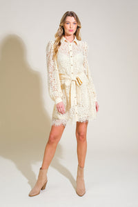 Adore You Lace Mini Dress