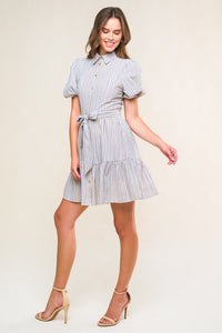 Adoreable Presence Woven Mini Dress