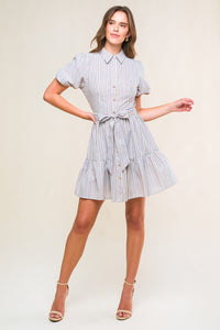 Adoreable Presence Woven Mini Dress