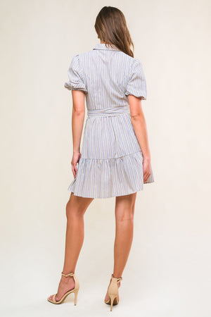 Adoreable Presence Woven Mini Dress