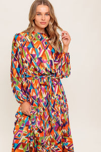YOUR SWEETIE WOVEN MIDI DRESS