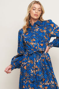 NORTH HILLS WOVEN SHIRT DRESS