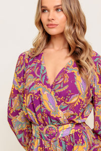 GOING WITH ELEGANCE WOVEN MIDI DRESS