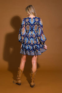 SO DELIGHTED WOVEN MINI DRESS