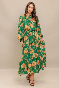 SONGS ABOUT YOU WOVEN MIDI DRESS