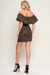 WHEREVER YOU MAY GO WOVEN MINI DRESS