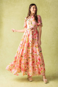 WHICH CHAPTER WOVEN MAXI DRESS