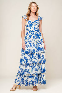CAPTIVATING PERSONALITY WOVEN MAXI DRESS