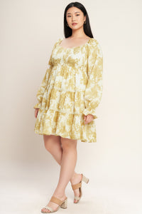 RIGHT THIS WAY WOVEN MINI DRESS