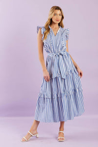 WHEN LIFE GIVES YOU WOVEN MIDI DRESS