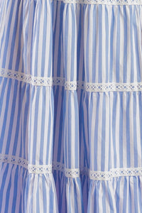 SWING OF THINGS WOVEN MIDI DRESS