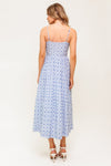 CHASE THE DAY WOVEN MIDI DRESS