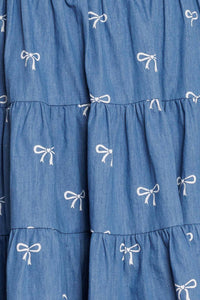 DUSK ENCHANTMENT WOVEN MINI DRESS