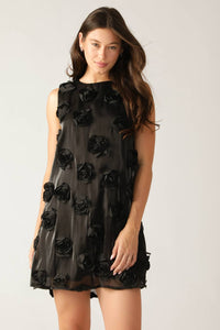 RADIANT SPIRIT WOVEN MINI DRESS