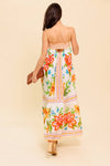 SAID AND DONE IVORY WOVEN MAXI DRESS