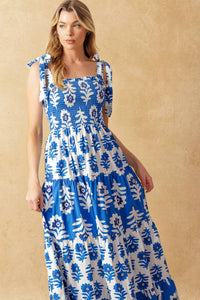 GLAMOUR IN MOTION WOVEN MAXI DRESS