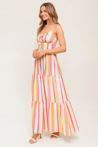 SEE THE GOOD WOVEN MAXI DRESS