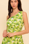 WALK IN THE GARDEN WOVEN MDI DRESS