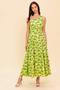 WALK IN THE GARDEN WOVEN MDI DRESS