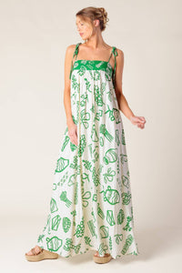 EVERYDAY BLISS WOVEN MAXI DRESS