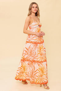 MAGICAL MAGNETISM WOVEN MAXI DRESS