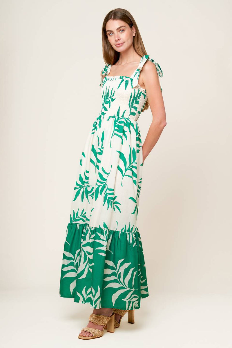 DREAM WITH ME WOVEN MAXI DRESS