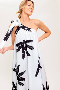 SUNSET SERENADE WOVEN MAXI DRESS