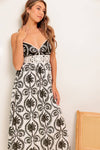 MEET ME FOR TEA WOVEN MAXI DRESS