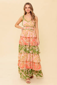 FEELS LIKE HOME WOVEN MAXI DRESS