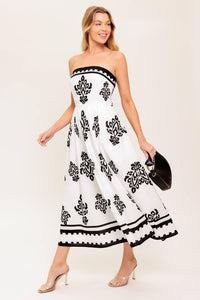 MYSTIC TWILIGHT WOVEN MDI DRESS