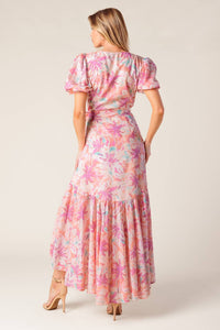 BLESS YOUR HEART CORAL WOVEN MINI DRESS