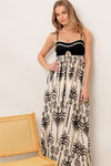 PALM PARADISE WOVEN MAXI DRESS