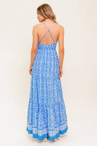 WILDFLOWER RHAPSODY WOVEN MAXI DRESS