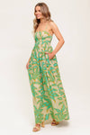 BLOSSOM SPELL WOVEN MAXI DRESS