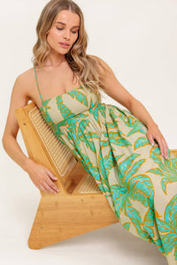 BLOSSOM SPELL WOVEN MAXI DRESS