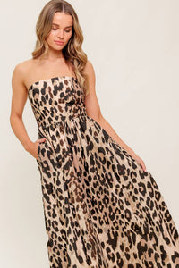 FLUTTER GLOW BALLET WOVEN MIDI DRESS