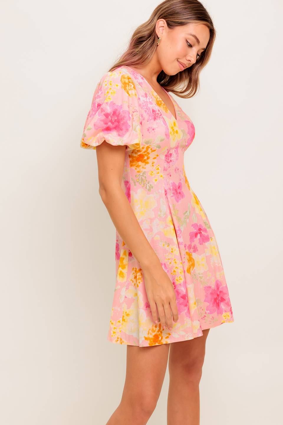 MARGARITA MOOD WOVEN MINI DRESS