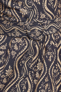 ORNATE BLOOM WOVEN MINI DRESS