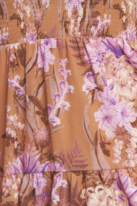 WESTERN GARDEN GIRL WOVEN MINI DRESS