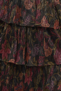 DARK ROMANCE WOVEN MAXI DRESS