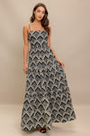 HAZELWOOD GARDEN WOVEN MAXI DRESS