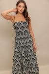 HAZELWOOD GARDEN WOVEN MAXI DRESS