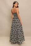HAZELWOOD GARDEN WOVEN MAXI DRESS