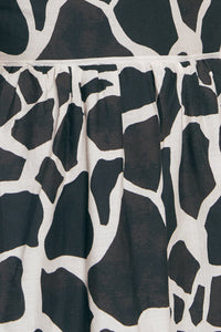 URBAN WILD WOVEN MIDI DRESS