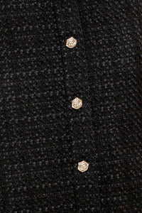 TWEED NOUVELLE WOVEN MIDI DRESS