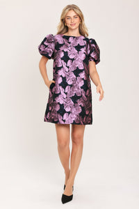 PARTY PERFECT WOVEN MINI DRESS