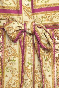 ROYAL BOHO ENERGY WOVEN MAXI DRESS